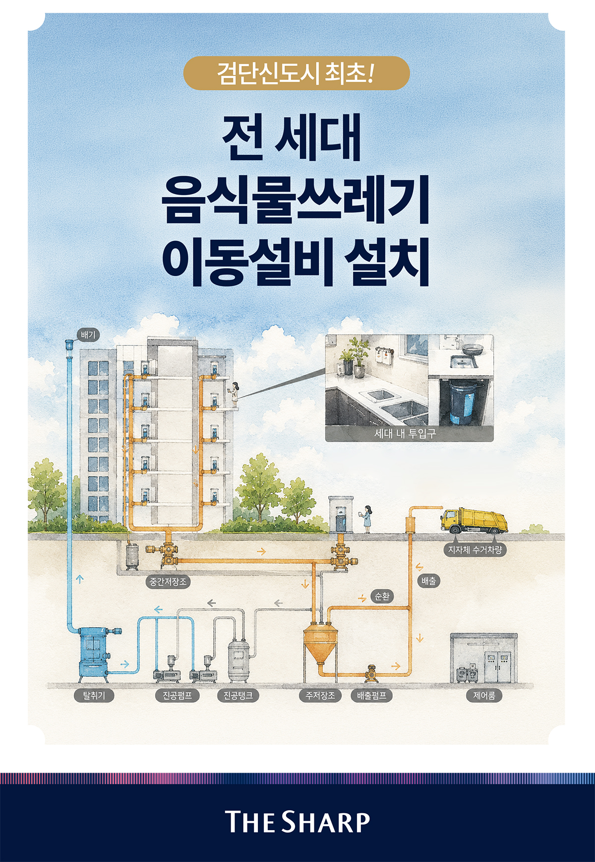 음식물쓰레기 이동설비